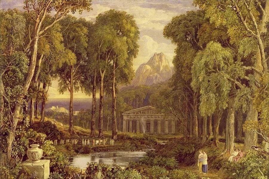 Illustration of environmental thinking in ancient Greek society. Source: Squarespace (Ecology in Ancient Greece)