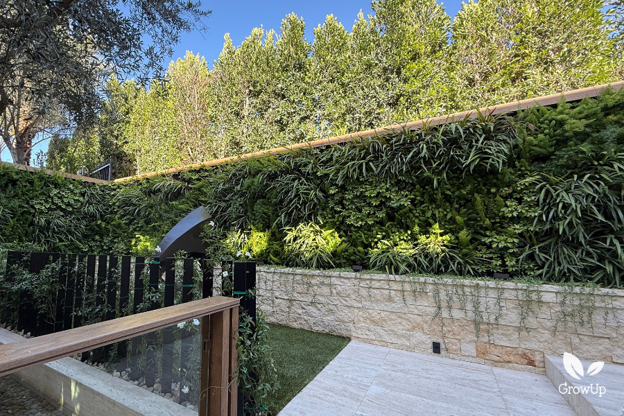 Large Outdoor Living Wall in Los Angeles