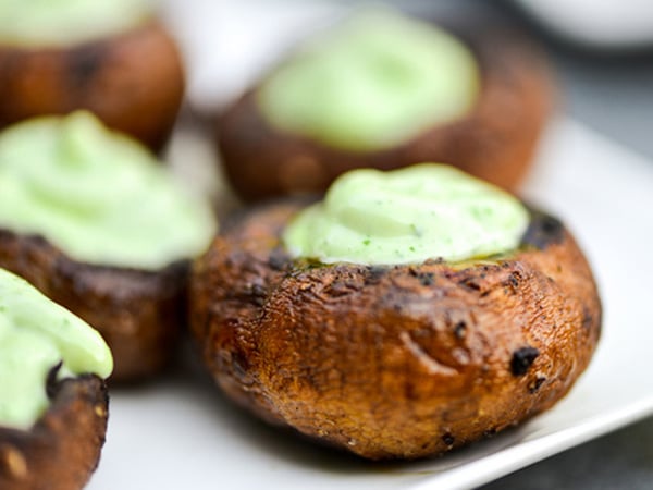Stuffed mushrooms | GrowUp Vertical Farming