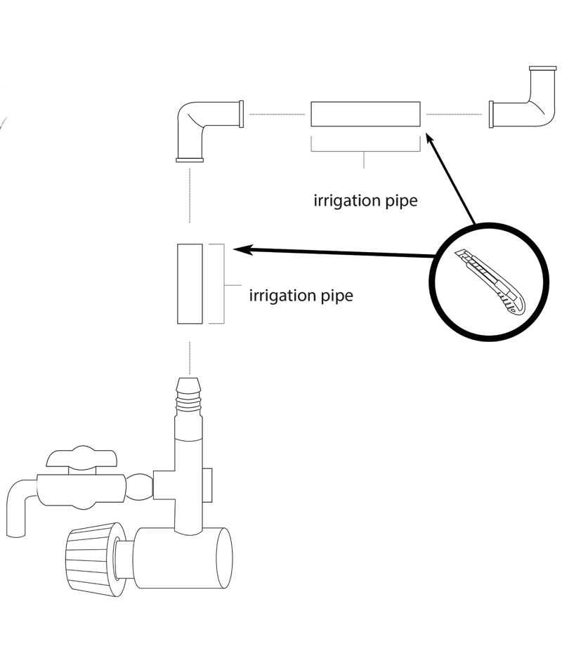 Diagram of the pump assembly