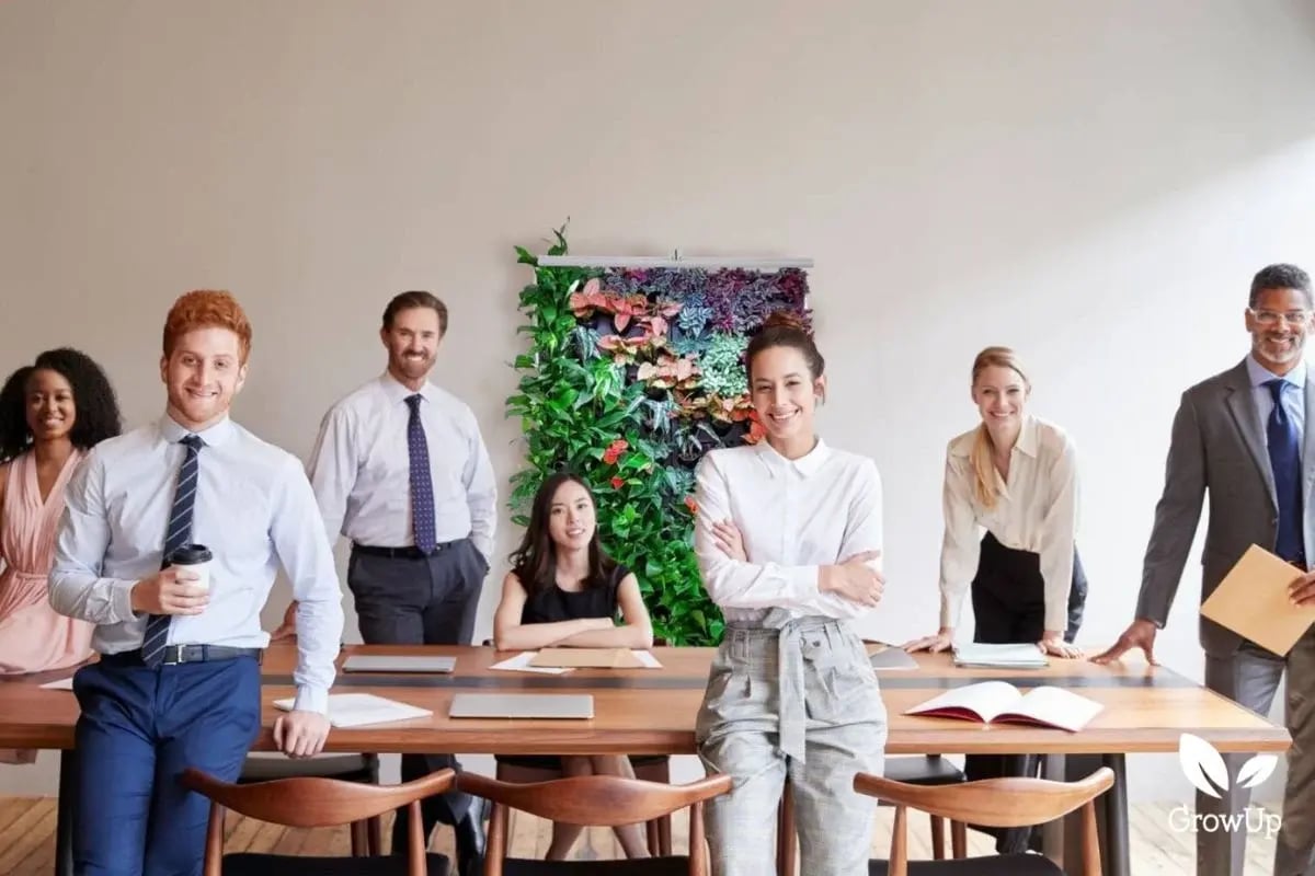 office green walls