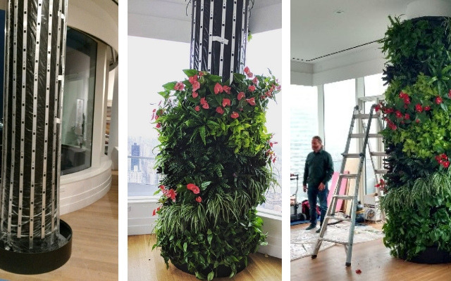 Award Winning Greenwall Column