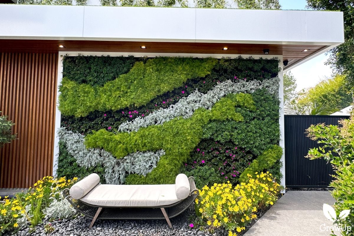 LA New Build Living wall 