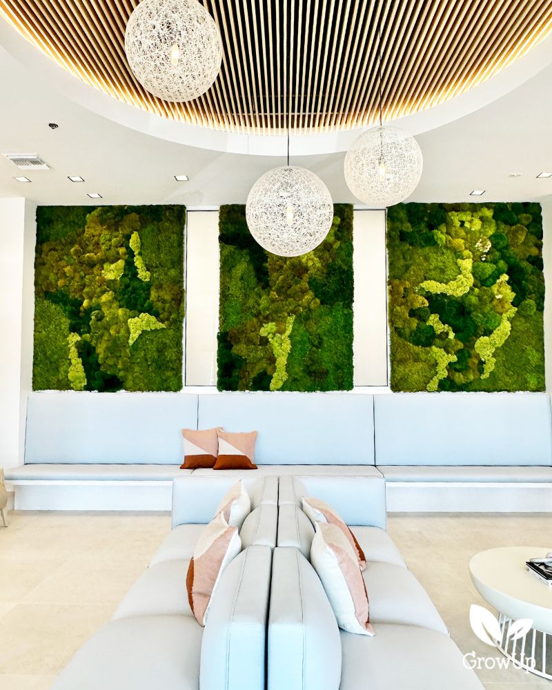 Laguna vet moss wall 