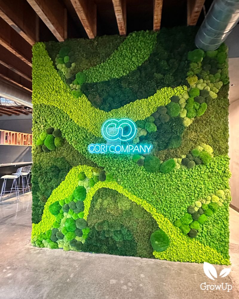 Gori Company moss wall 