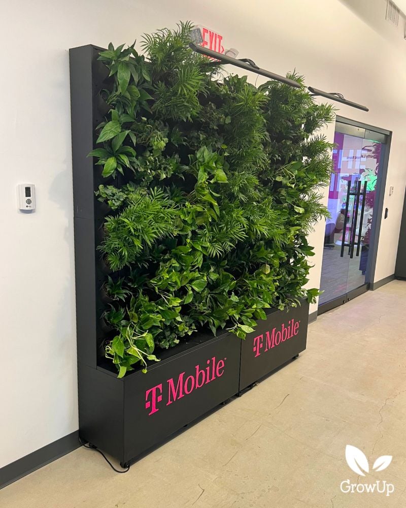 T-Mobile Living wall 