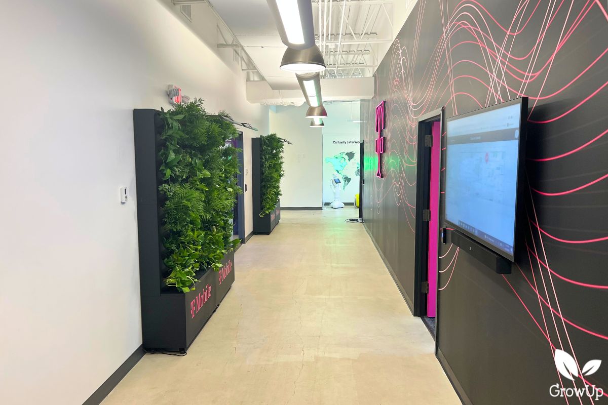 T-Mobile Living wall 