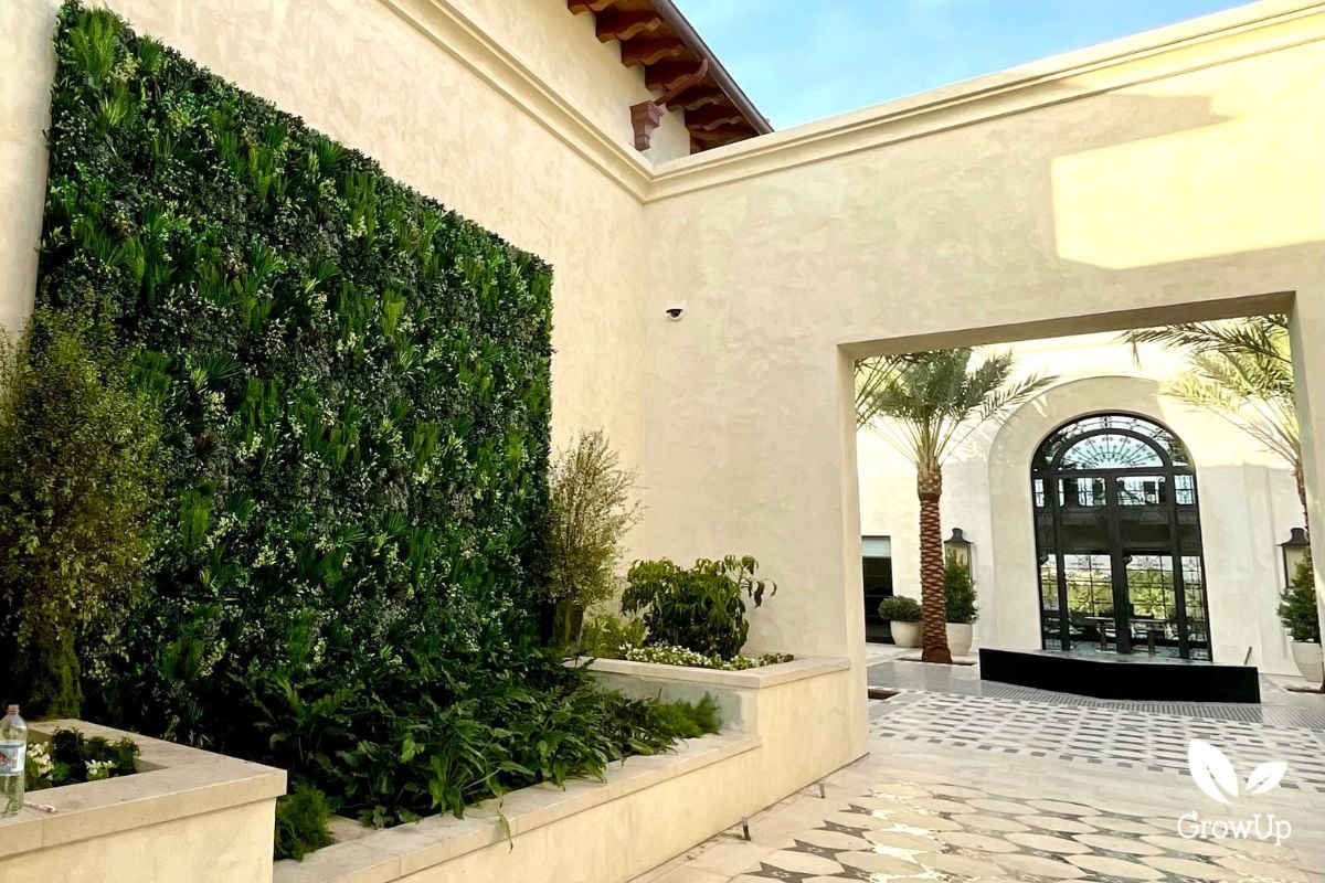 Faux living wall 