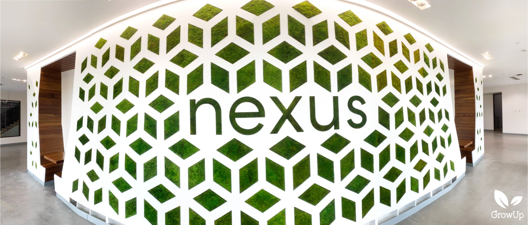 Nexus moss wall design 