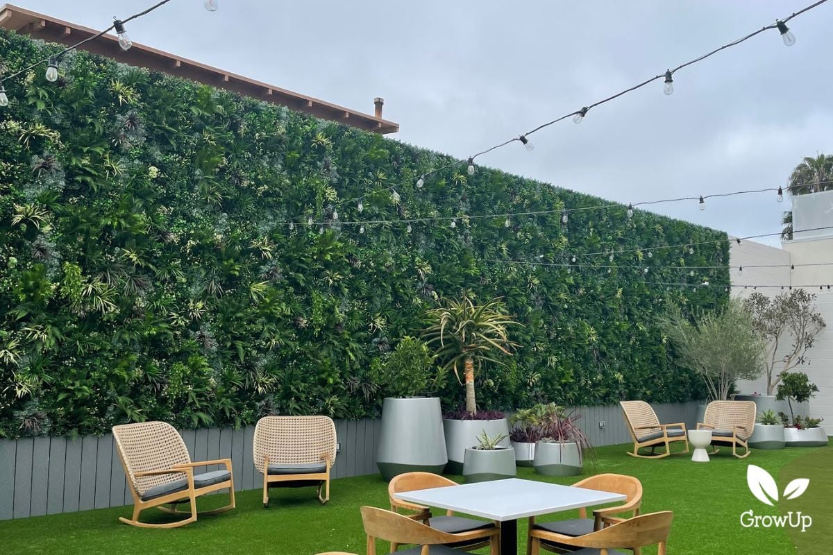 artificial green wall 