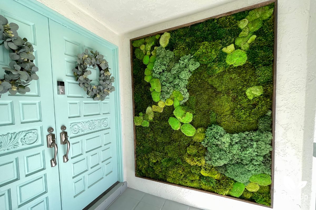 Moss wall 